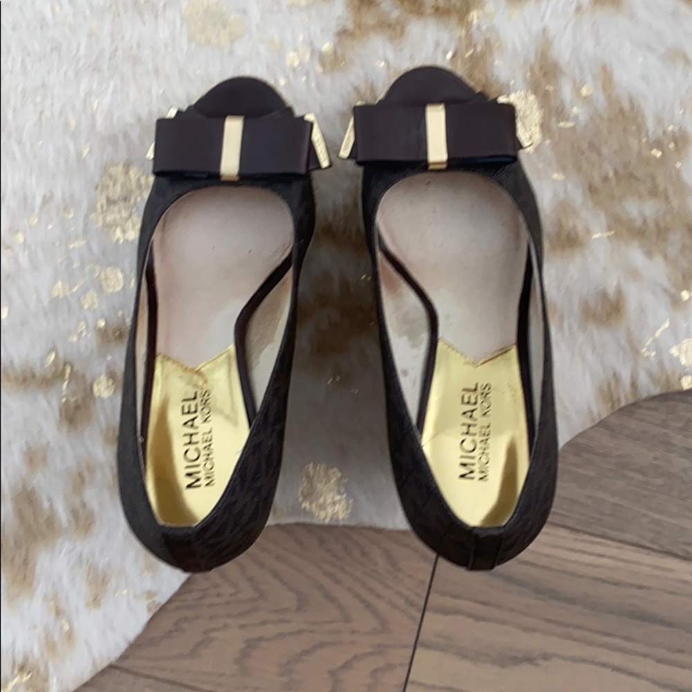 Mk Signature Print Wedges - image 3